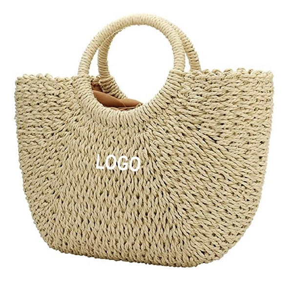 Straw Tote Bag