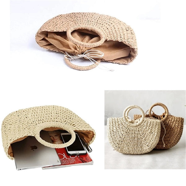 Straw Tote Bag