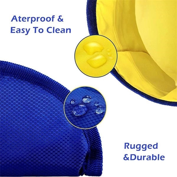 Collapsible Pet Bowl w/Zipper