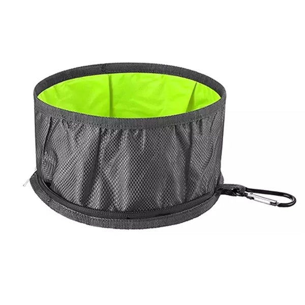Collapsible Pet Bowl w/Zipper