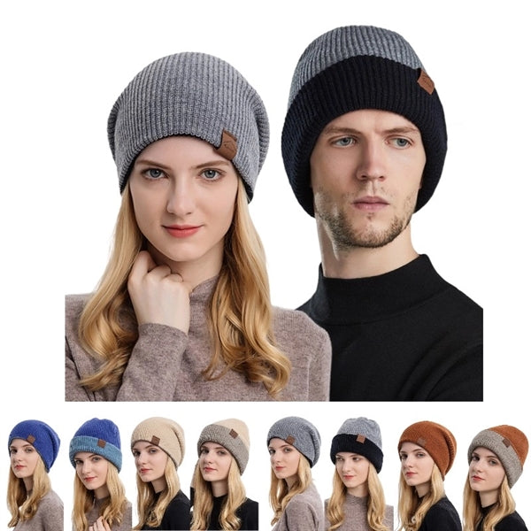 Unisex Reversible Beanie Hat