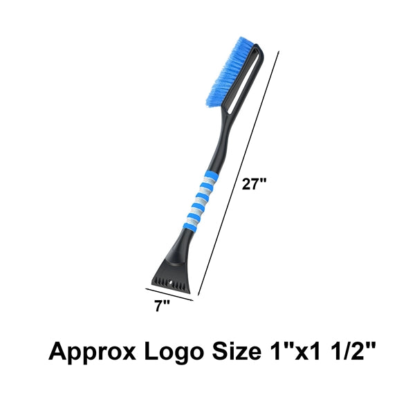 Snow Detachable Ice Scraper Grip Car Brush