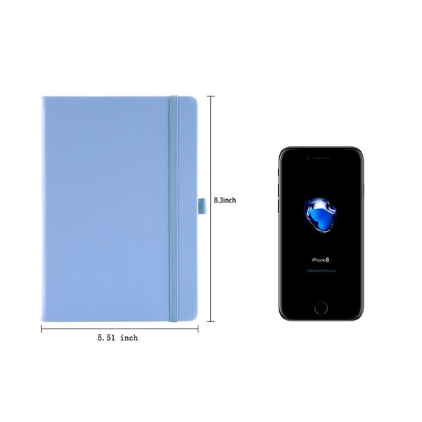 Classic A5 PU Leather Hardcover Notebook with Pen Loop