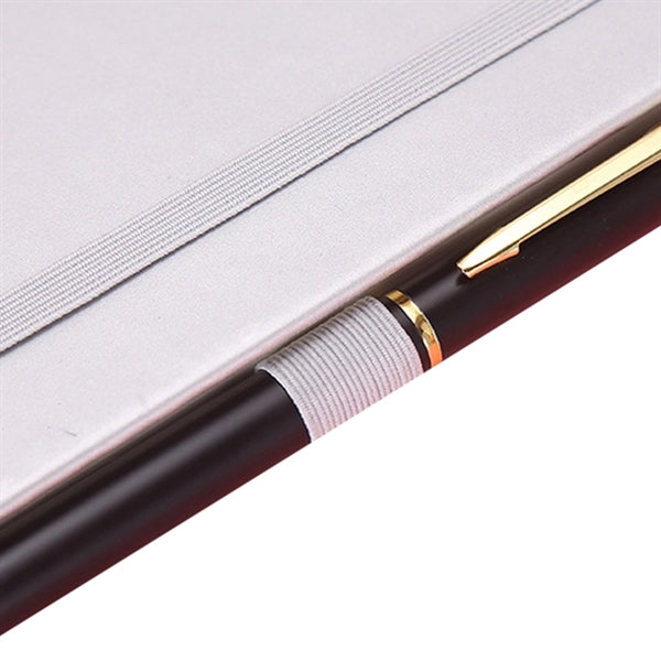 Classic A5 PU Leather Hardcover Notebook with Pen Loop