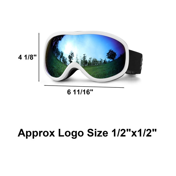 UV protection Ski Snow Goggles Over Glasses