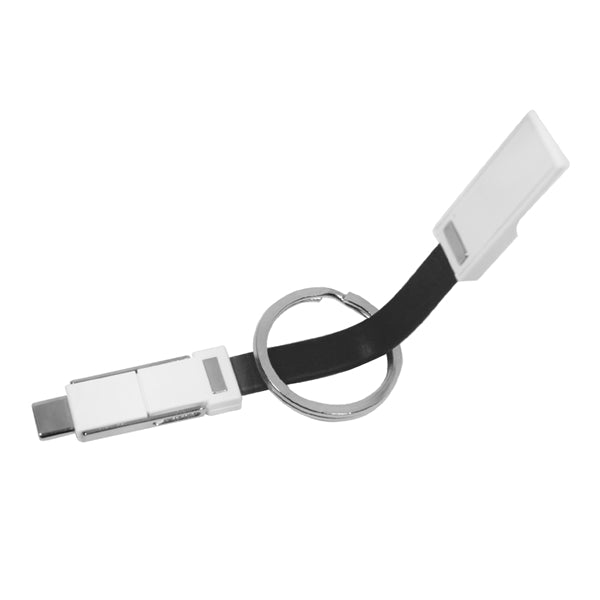 Carol Stream 3-in-1 Key Ring Charging Cable