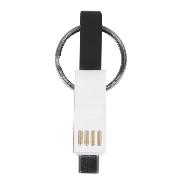 Carol Stream 3-in-1 Key Ring Charging Cable