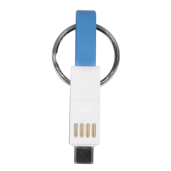 Carol Stream 3-in-1 Key Ring Charging Cable