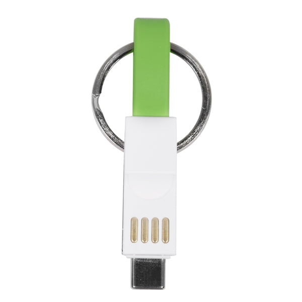 Carol Stream 3-in-1 Key Ring Charging Cable