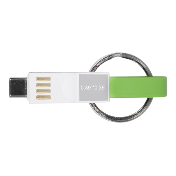 Carol Stream 3-in-1 Key Ring Charging Cable