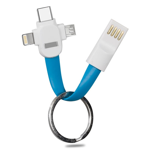 Arleta 3-in-1 Magnetic Key Ring and Charging Cable