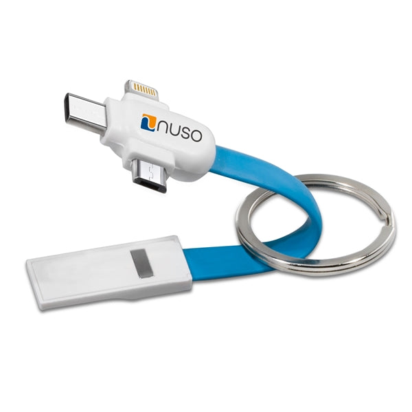 Arleta 3-in-1 Magnetic Key Ring and Charging Cable