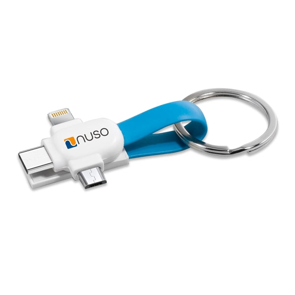 Arleta 3-in-1 Magnetic Key Ring and Charging Cable