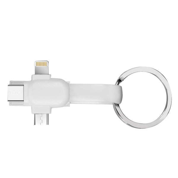 Arleta 3-in-1 Magnetic Key Ring and Charging Cable
