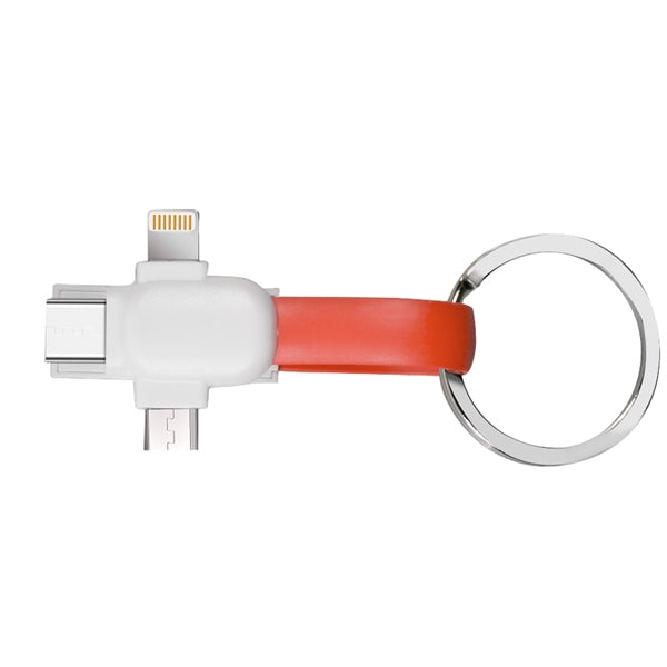 Arleta 3-in-1 Magnetic Key Ring and Charging Cable
