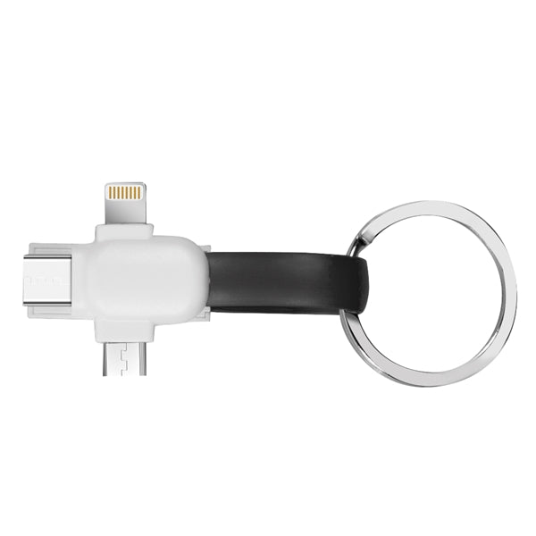 Arleta 3-in-1 Magnetic Key Ring and Charging Cable