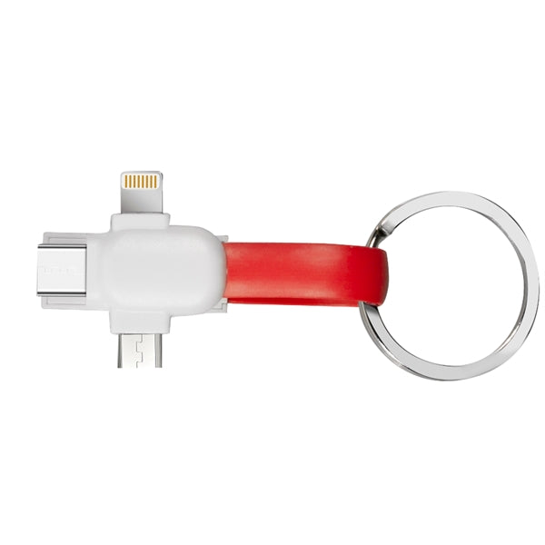 Arleta 3-in-1 Magnetic Key Ring and Charging Cable