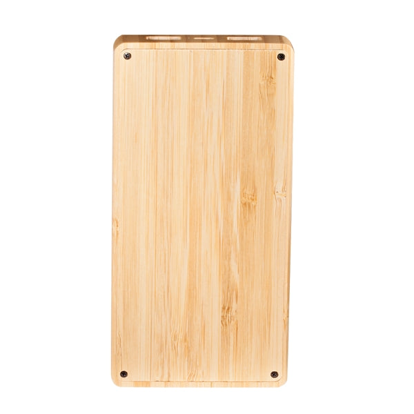 Marquette Solar Panel 8000mah Bamboo Power Bank