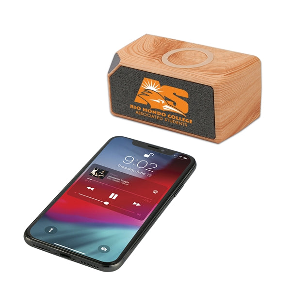 York Eco-Friendly Speaker and Wireless Charger