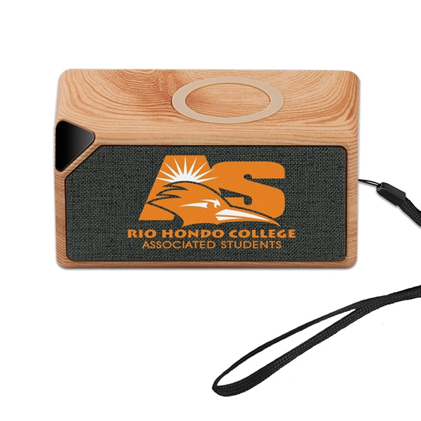York Eco-Friendly Speaker and Wireless Charger