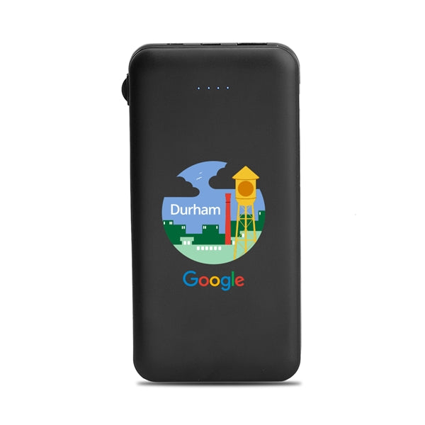 Dion 10000mAh Power Bank with Built-in Cable