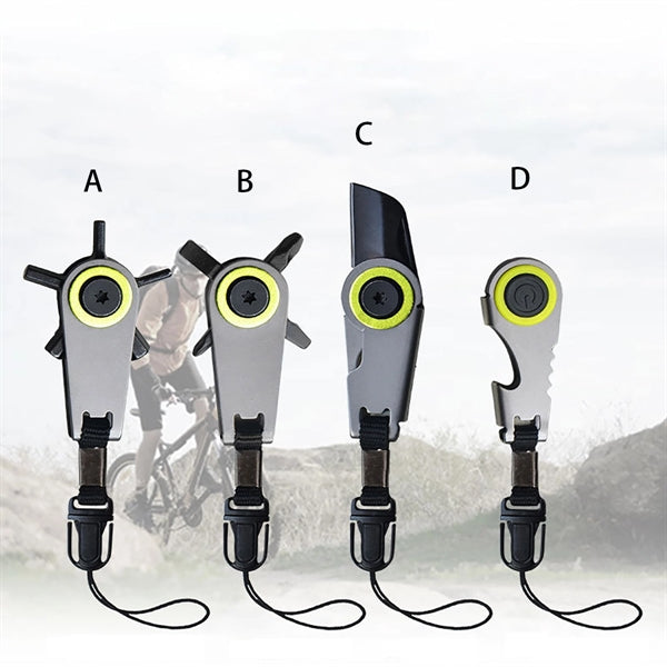 Zipper Pull Folding Knife