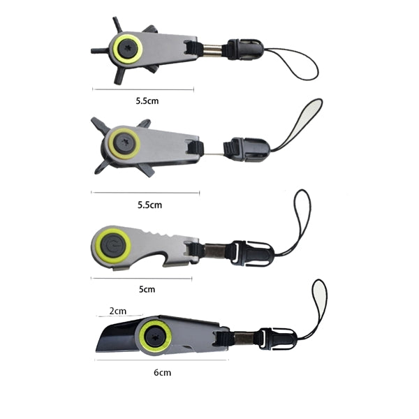 Zipper Pull Folding Knife