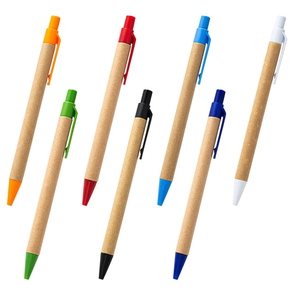 Enverimental Kraft Paper Press Ball Point Pen