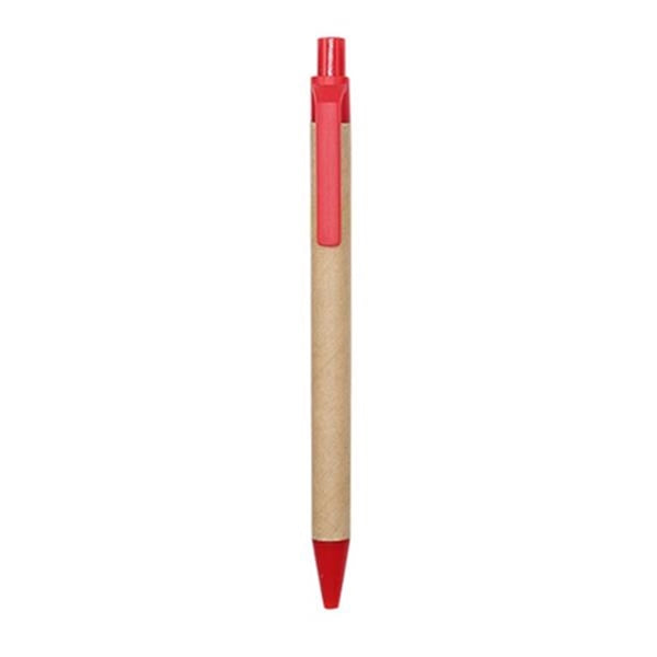 Enverimental Kraft Paper Press Ball Point Pen