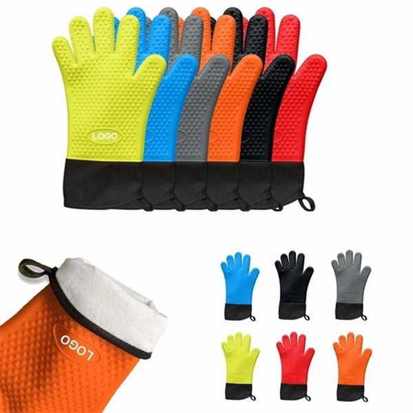 Silicone BBQ Oven Mitts
