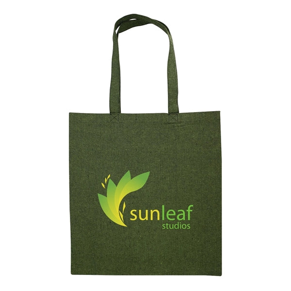 Sage 100% Recycled Canvas Tote Bag