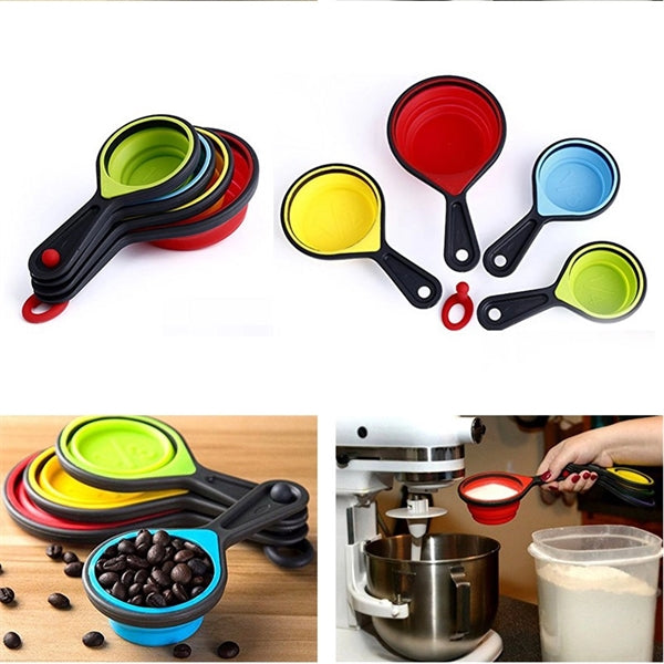 Collapsible Silicone Measuring Cups