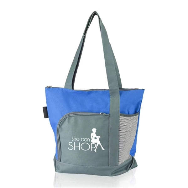 Zippered Tote Bag