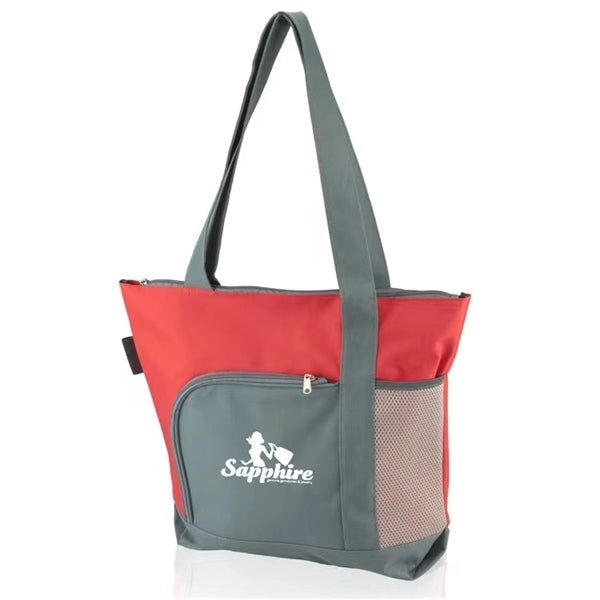 Zippered Tote Bag