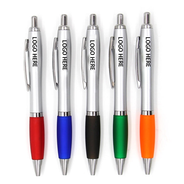 Rubber Grip Ballpoint Pen