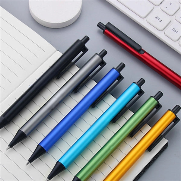 Ballpoint Pen With Aluminum Barrel