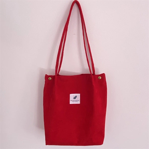 Corduroy Totes Bag