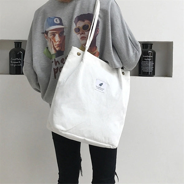 Corduroy Totes Bag