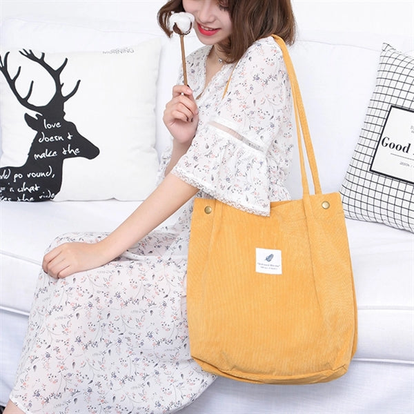 Corduroy Totes Bag