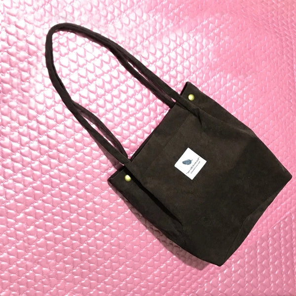 Corduroy Totes Bag