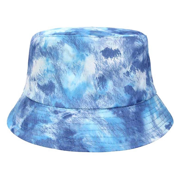 Painted Tie-dyed Cotton Bucket Cap
