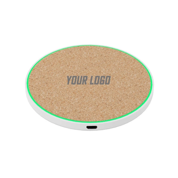 Natural Cork Wireless Charging Pad