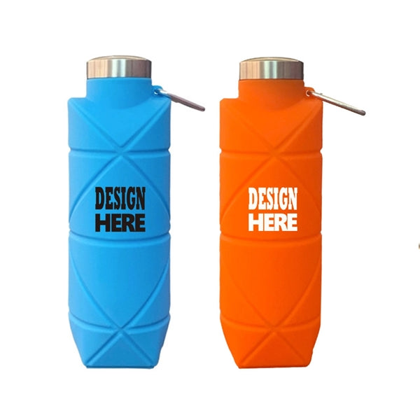 Silicone Folding Spoet Water Bottle
