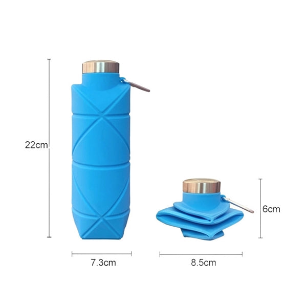 Travel Sport Silicone Collapsible Water Bottle
