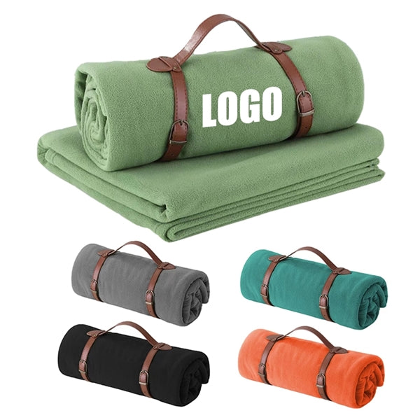 Fleece Outdoor Blanket For Car