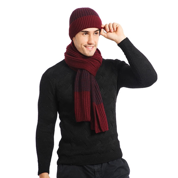 3 Pcs Winter Hat Scarf Gloves Set