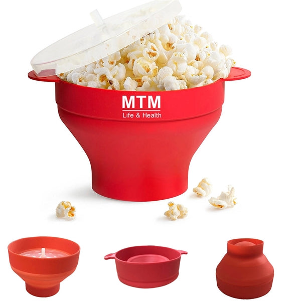 Microwave Silicone Personal Popcorn Popper Maker