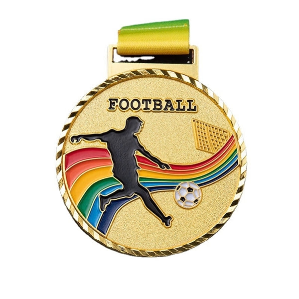 Gold Silver Bronze Award Medals w/ Neck Ribbon