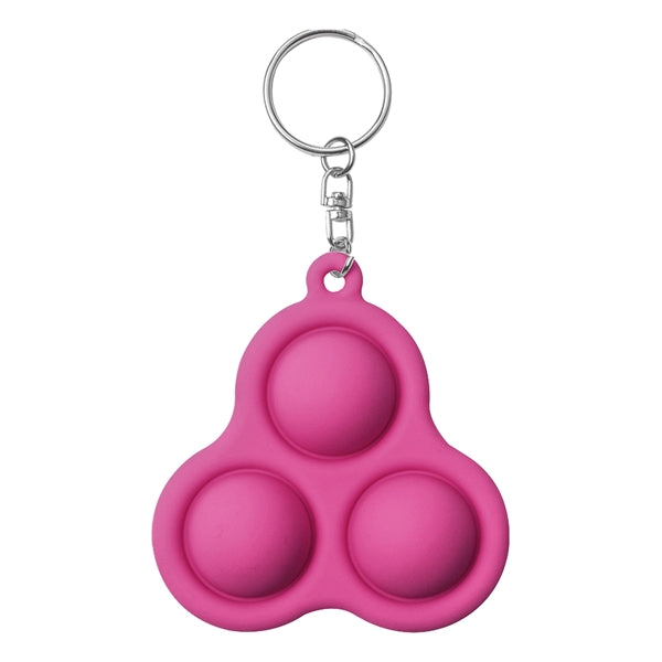 UFO Push Pop Bubble Keychain