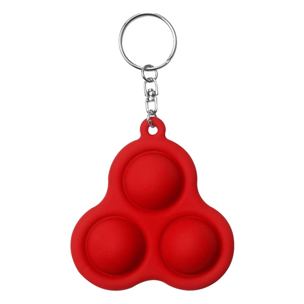 UFO Push Pop Bubble Keychain